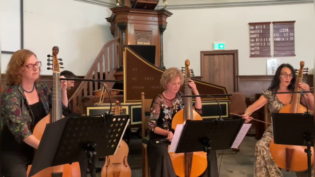 Viva la Gamba – Margaretha Consort. Barokconcert met drie gamba’s en een klavecimbel in Gorinchem