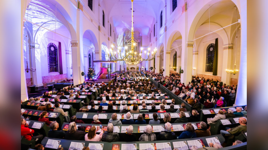 Kerstconcert De Bazuin in Grote Kerk in Gorinchem in Gorinchem