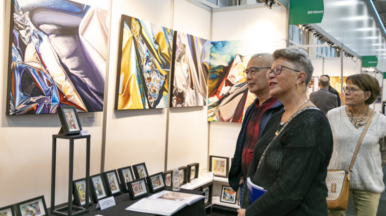 Kunstbeurs tijdens Nationale Kunstdagen in Evenementenhal Gorinchem — museum-expo in Gorinchem