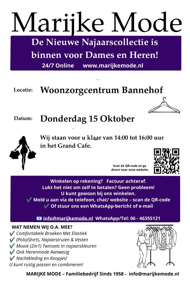 Mode van Marijke in de Bannehof — markt-eten in Gorinchem